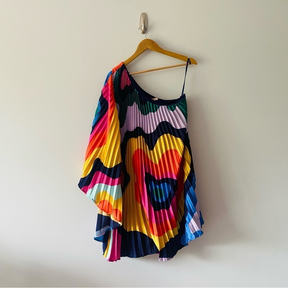 Hutch One-Shoulder Pleated Romper Size Small NWOT​​​​ - Picture 2 of 9